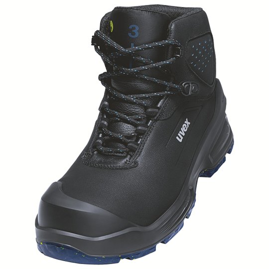 Safety shoes | uvex 3 MACSOLE® lace-up boot S3 FO CI HI HRO SC SR