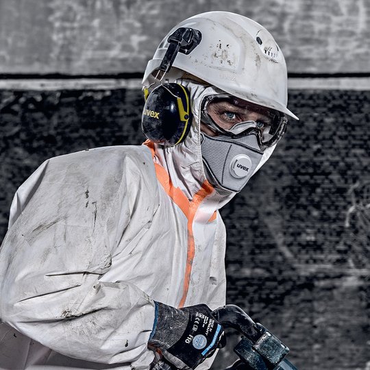 Respiratory protection | uvex silv-Air premium 5320+ FFP3 fold-flat mask