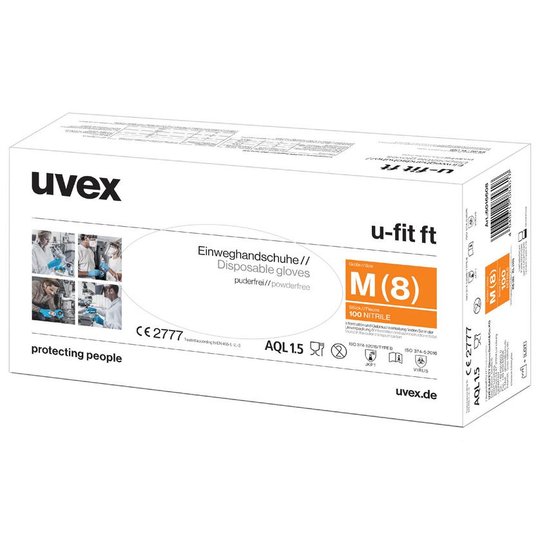 Gants de protection | Gant de protection contre les produits chimiques uvex u-fit ft