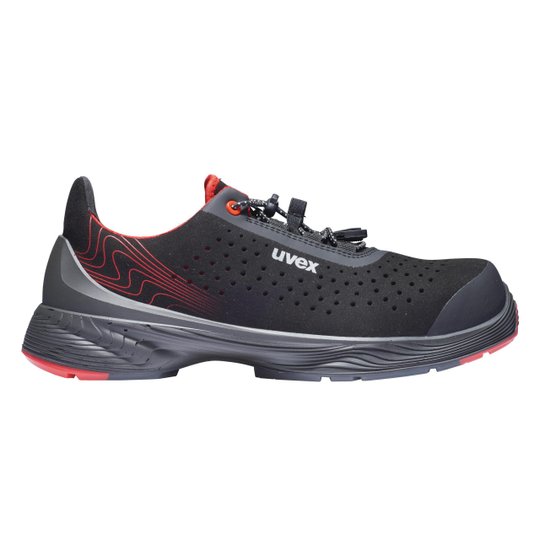 Sicherheitsschuhe | uvex 1 G2 gelochter Halbschuh S1 PL FO SC SR