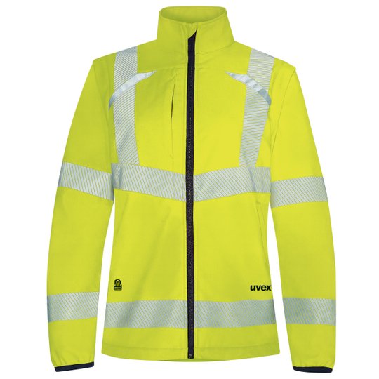 Ochranné odevy a pracovné oblečenie | Dámska softšelová bunda 2 v 1 suXXeed high-vis