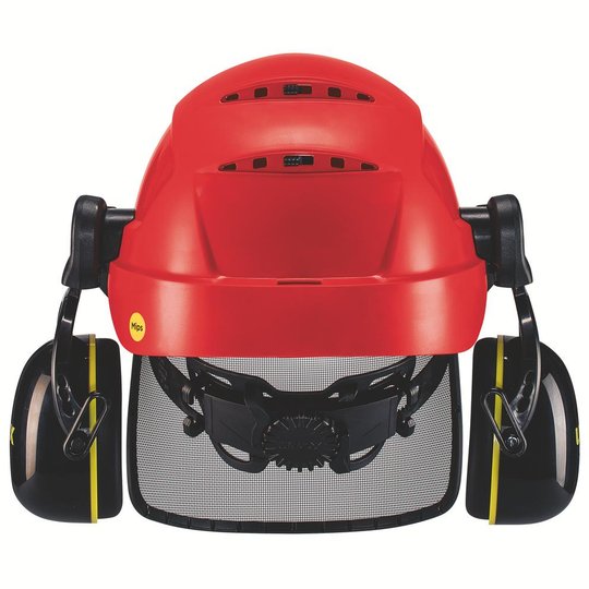 Casques de protection | Kit forestier uvex Mips® rouge