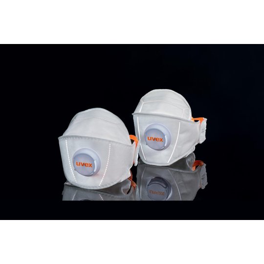 Masques de protection respiratoire | Masque pliable respiratoire FFP2 uvex silv-Air 5210+ premium