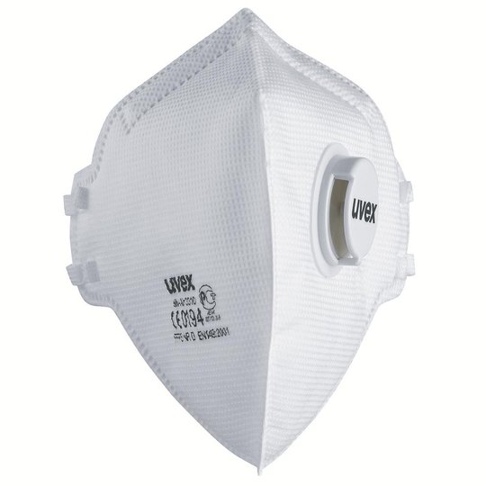 Respiratory protection | uvex silv-Air c 3310 FFP3 folding mask