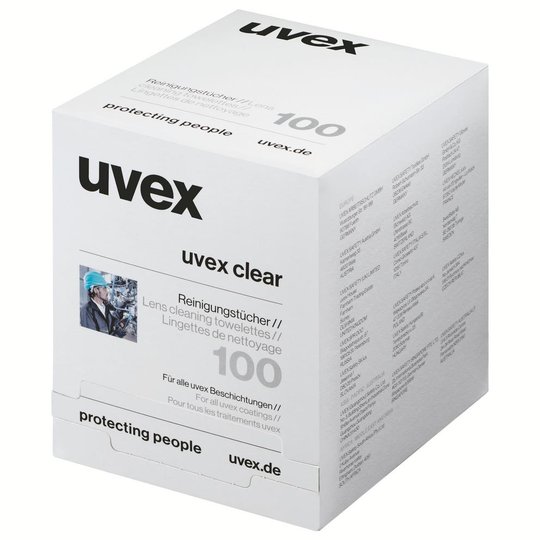 Schutzbrillen | uvex Feuchtreinigungstücher
