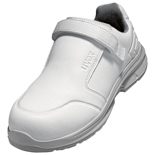 Sepatu Pengaman | Sepatu sport putih uvex 1 S2 FO SR