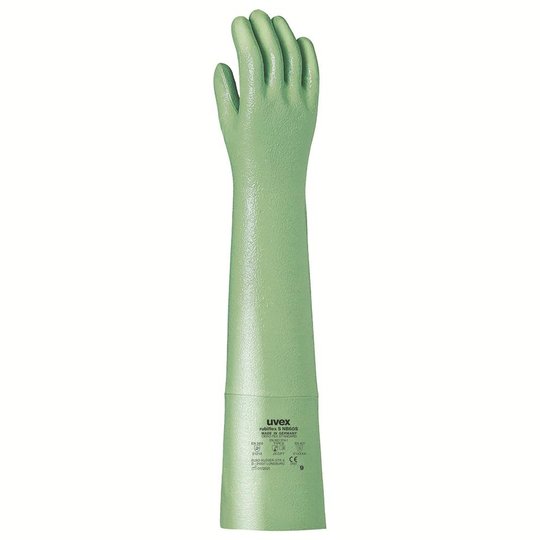 Schutzhandschuhe | Chemikalienschutzhandschuh uvex rubiflex S NB60S