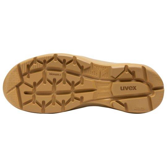 Work Boots | uvex 3 x-flow wmns zip (tan) - women's work boot 