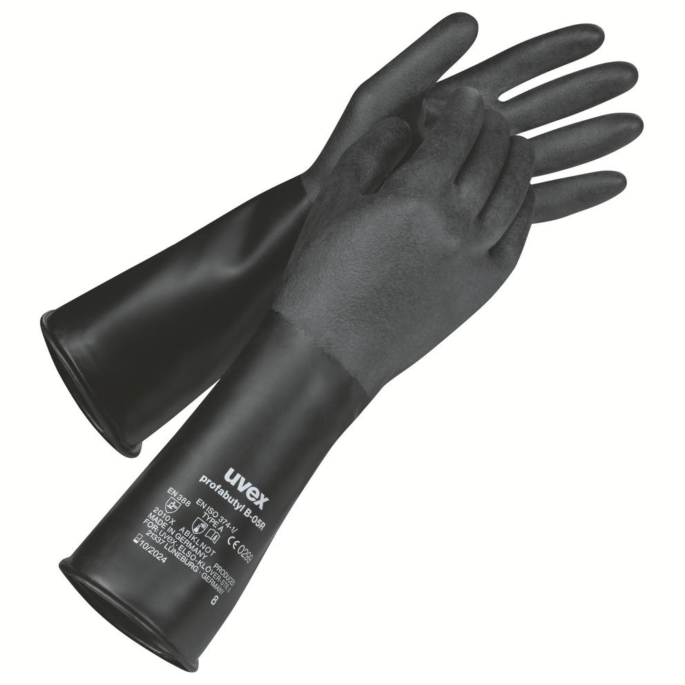 uvex profabutyl B-05R chemical protection glove