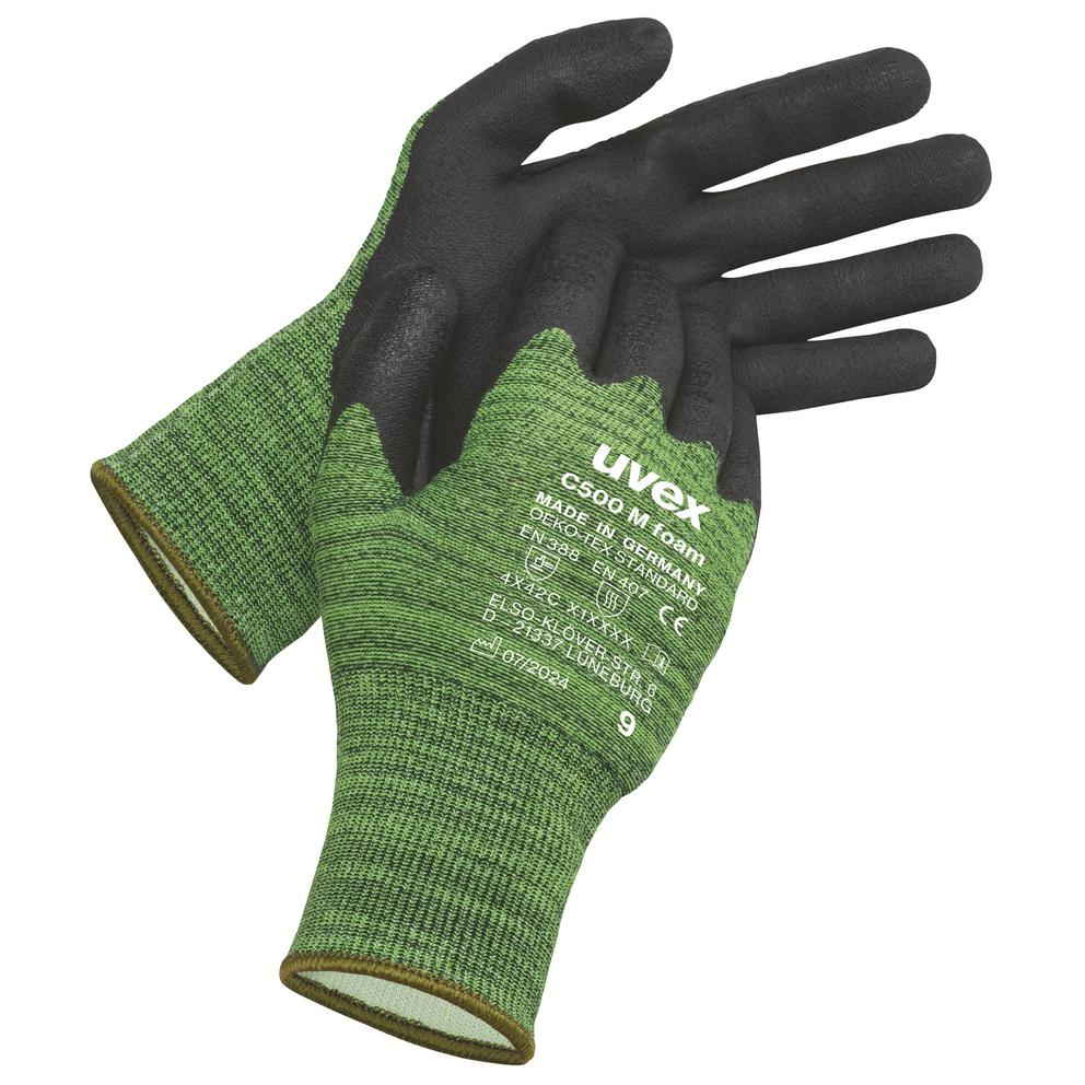 uvex C500 M foam cut protection glove