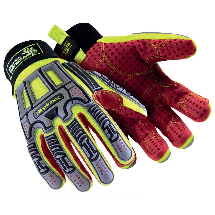 Impact-resistant glove HexArmor® Rig Lizard® Mud Grip+® 2039