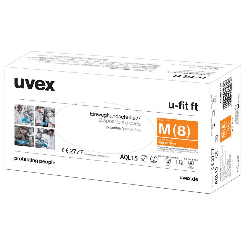 Safety gloves | uvex u-fit ft chemical protection glove