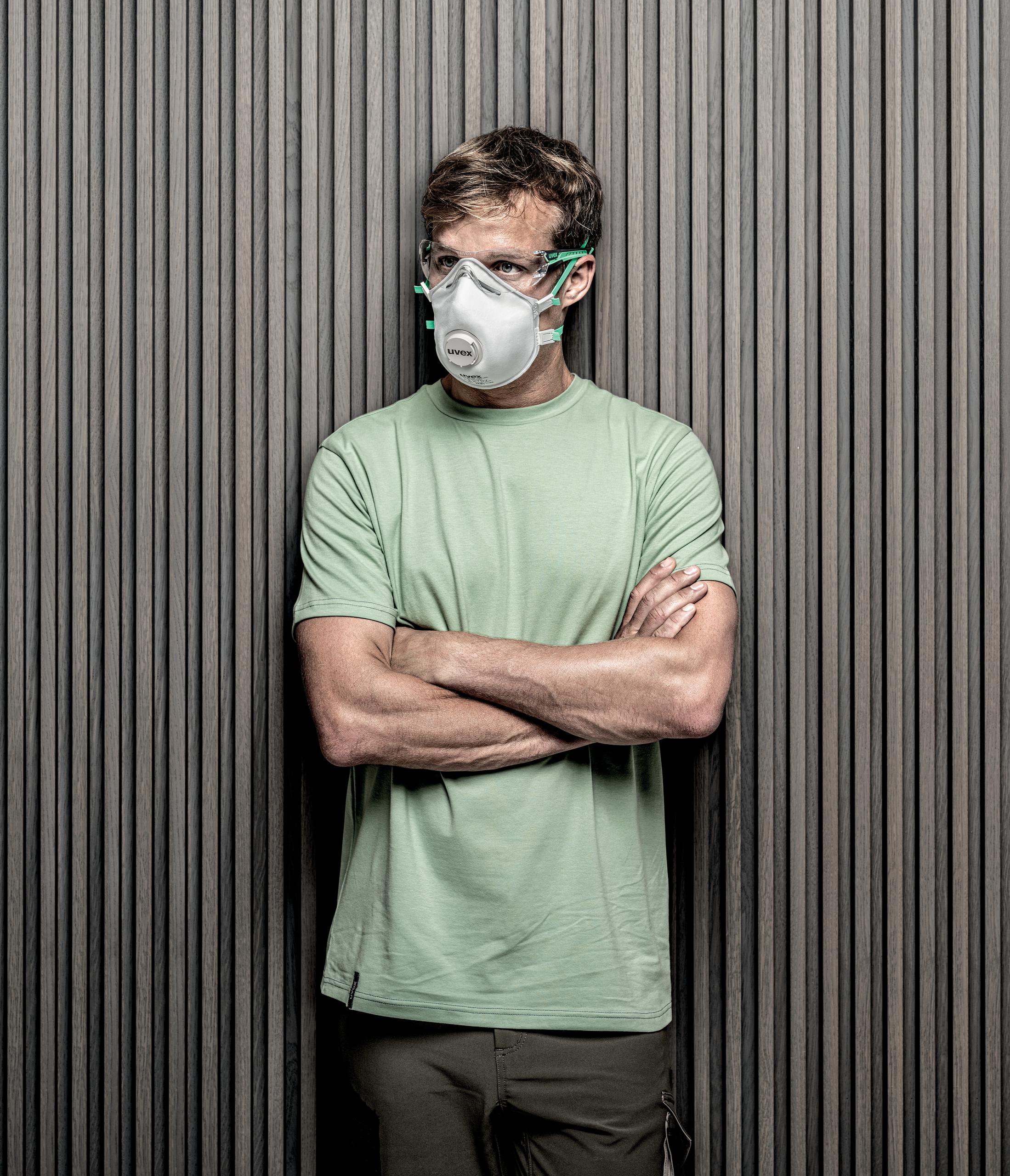 Masques de protection respiratoire | Masque de protection respiratoire coque FFP3 uvex silv-Air c 2310 planet