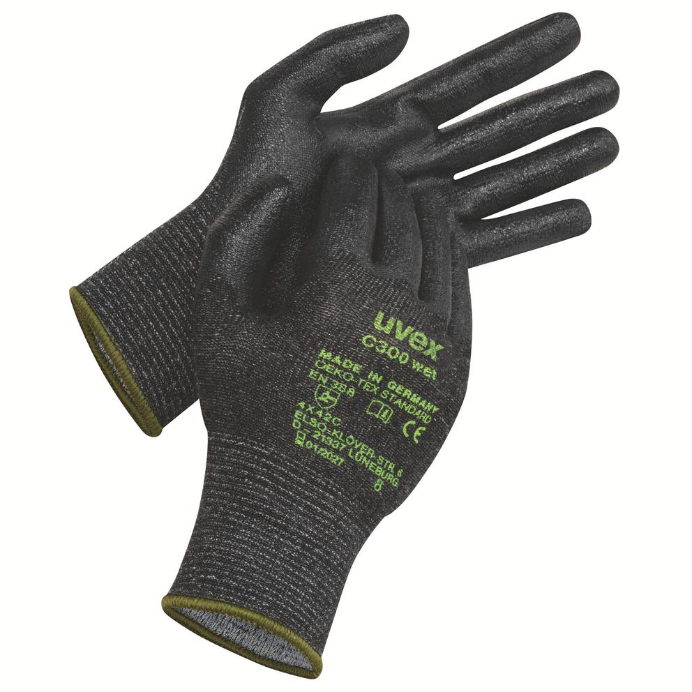 uvex C300 wet cut protection glove