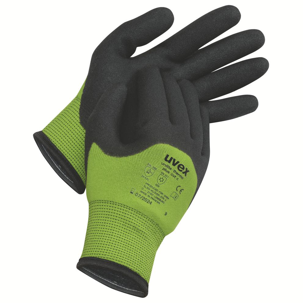 uvex unilite thermo plus cut c safety glove
