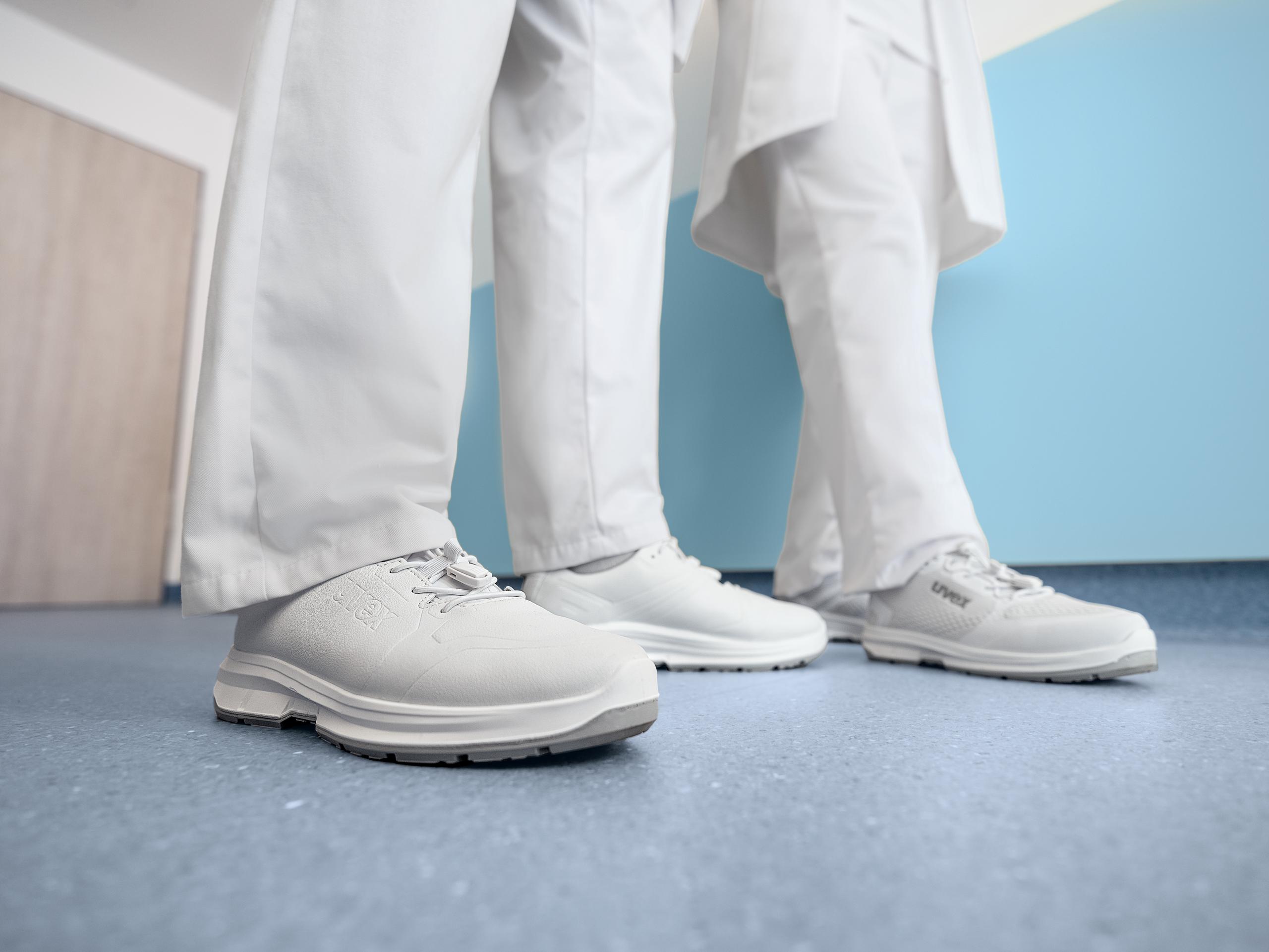 Chaussures de sécurité | Chaussure basse uvex 1 sport white S3L FO SR