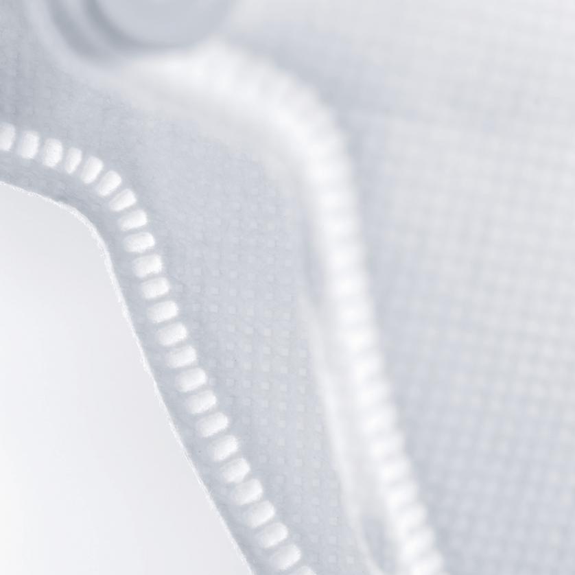 Masques de protection respiratoire | Masque pliable respiratoire FFP1 uvex silv-Air c 3110