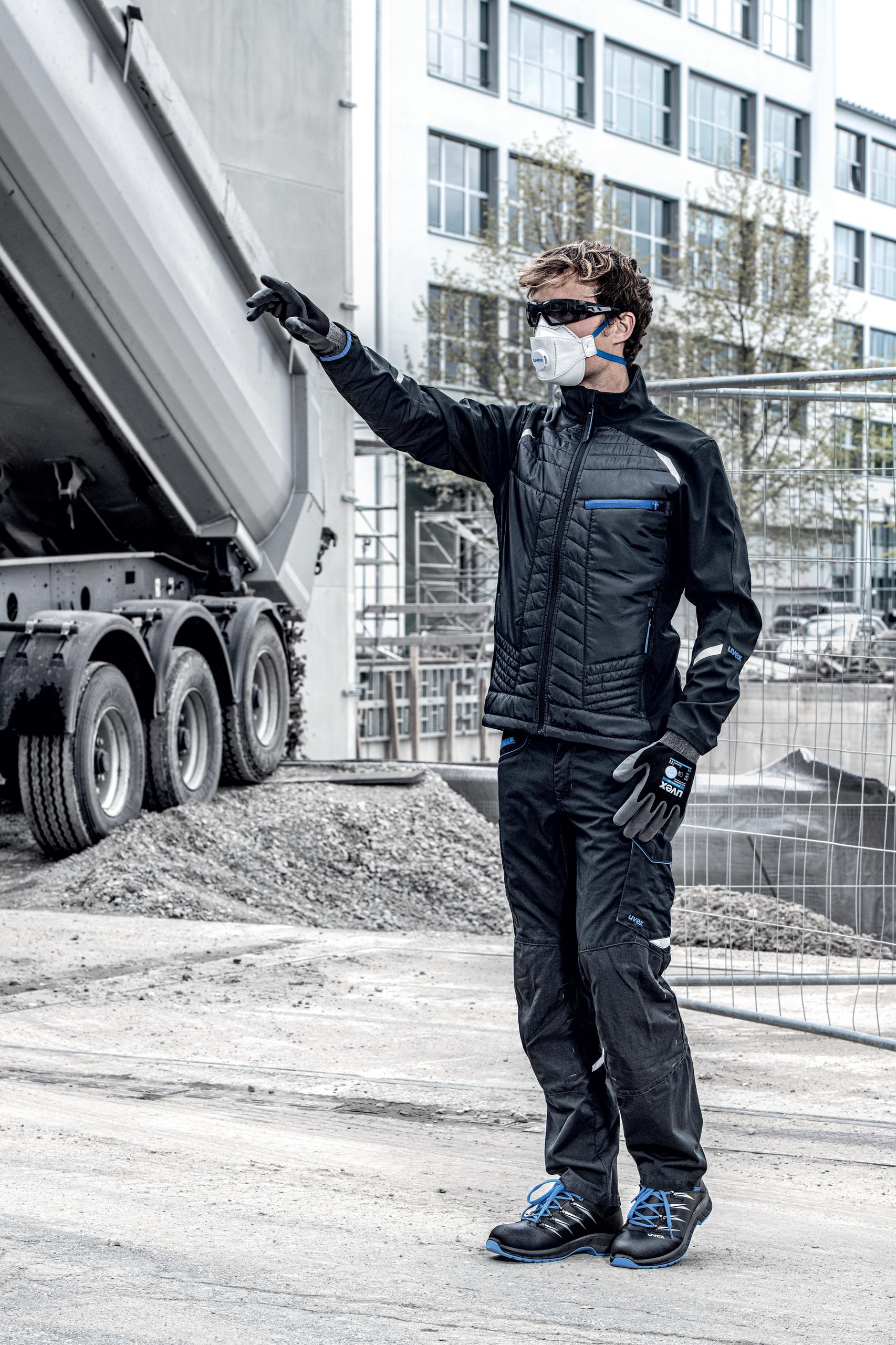 Masques de protection respiratoire | Masque pliable respiratoire FFP1 uvex silv-Air 5110+ premium