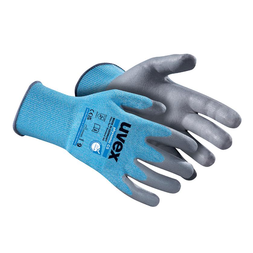 Safety gloves | uvex phynomic C5 cut protection glove