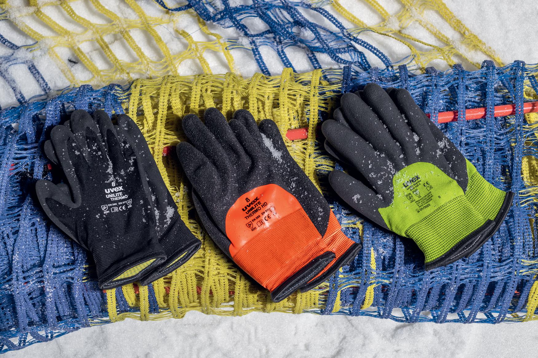 Safety gloves | uvex unilite thermo plus cut c safety glove