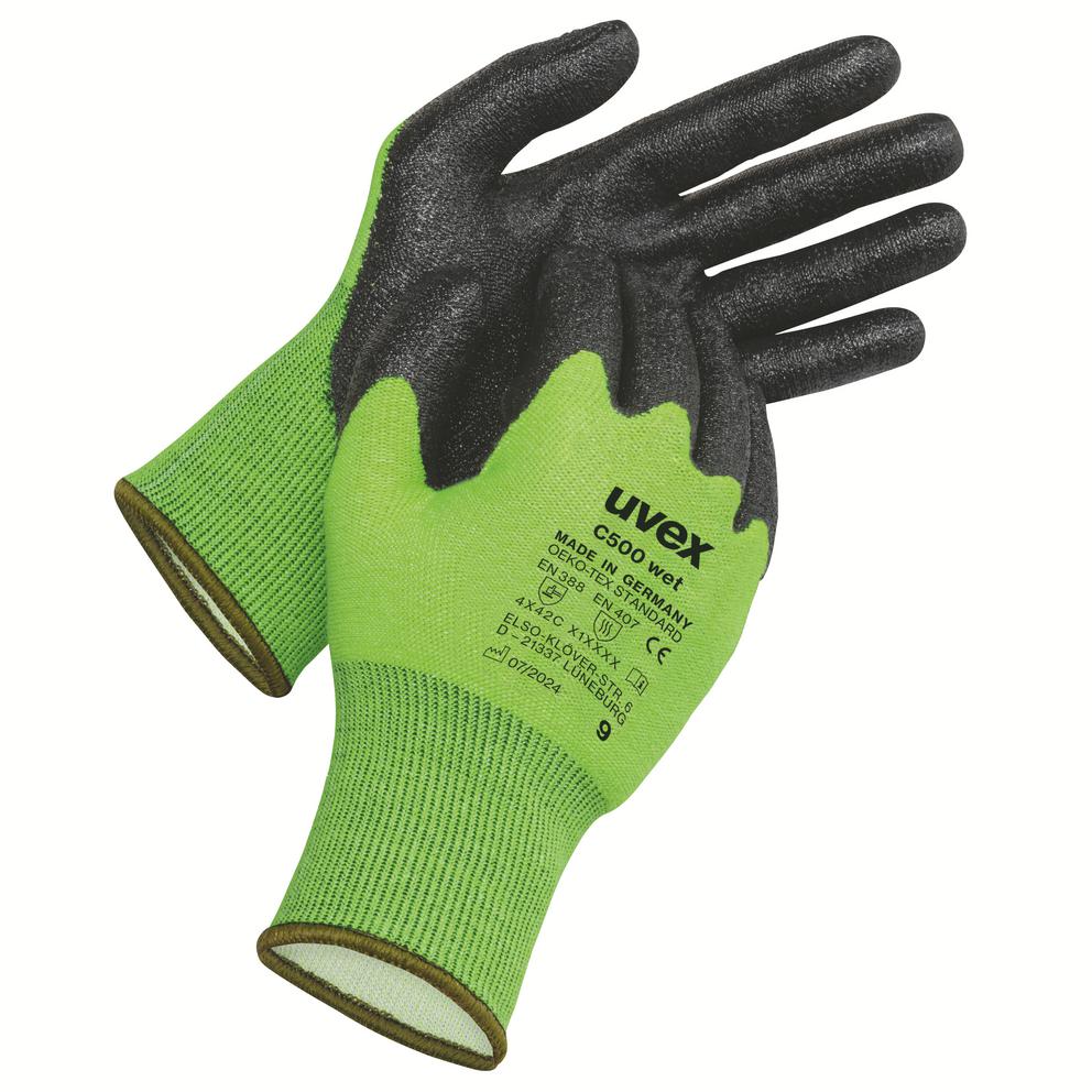 uvex C500 wet cut protection glove