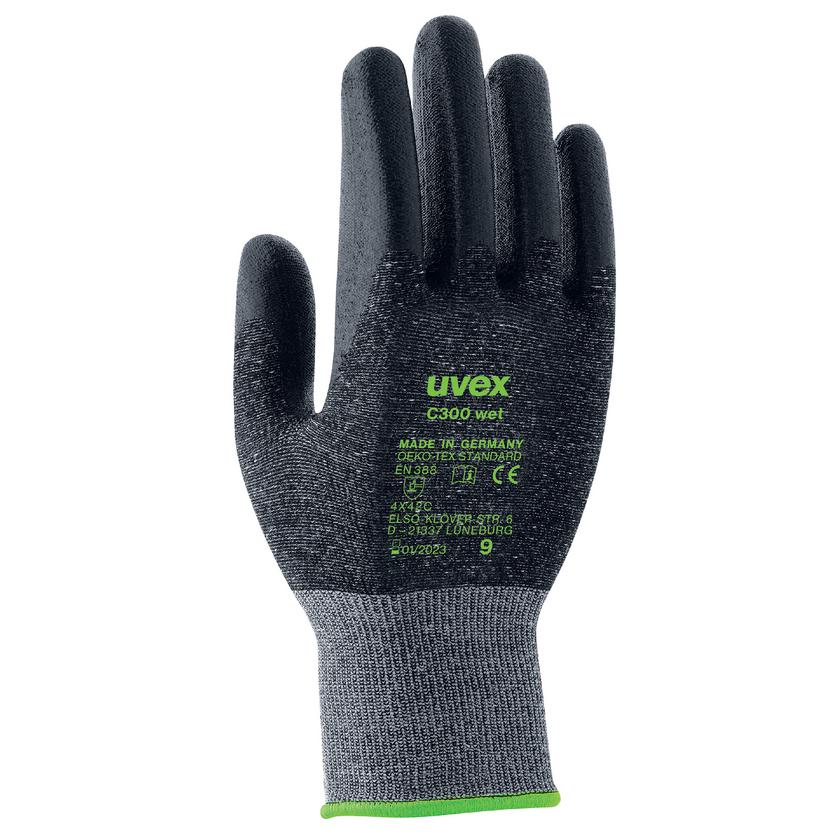 Safety gloves | uvex C300 wet cut protection glove