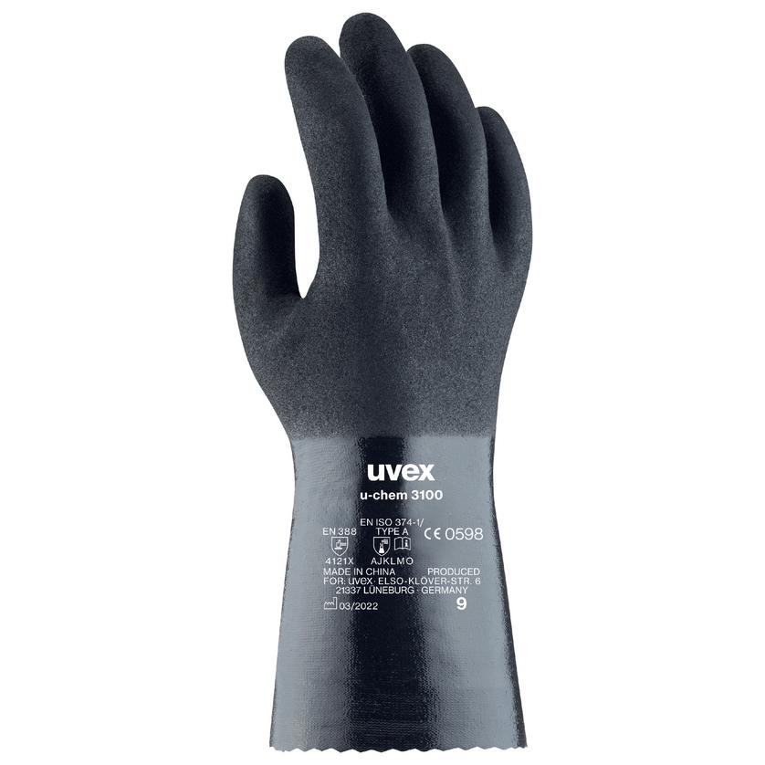 Safety gloves | uvex u-chem 3100 chemical protection glove