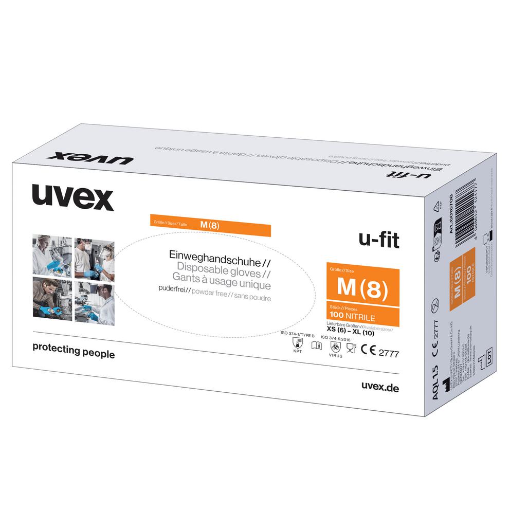 Safety gloves | uvex u-fit chemical protection glove