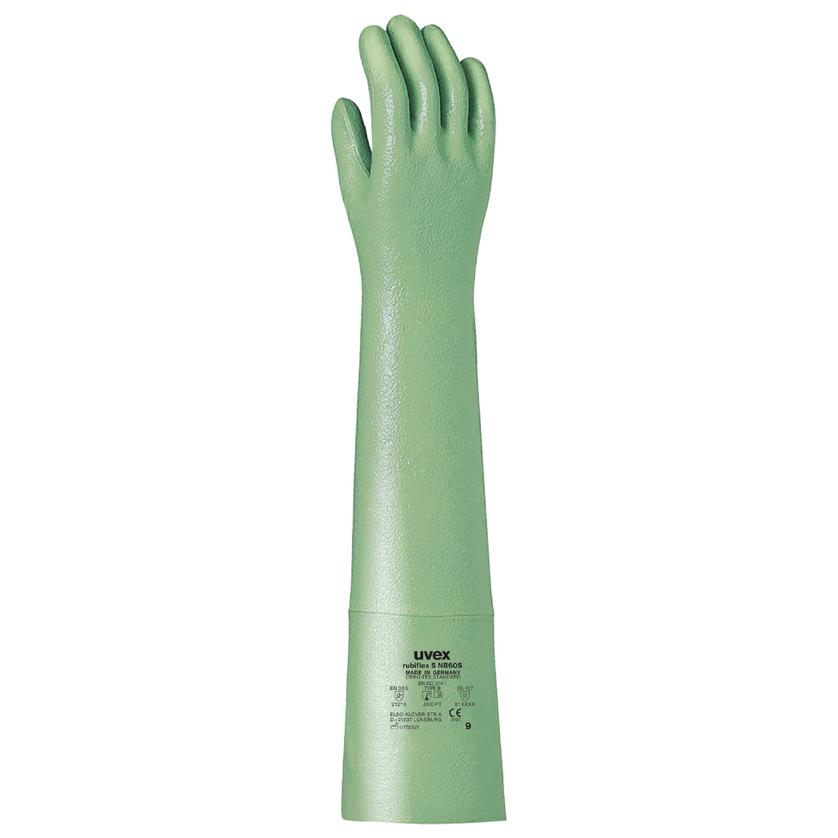 Safety gloves | uvex rubiflex S NB60S chemical protection glove