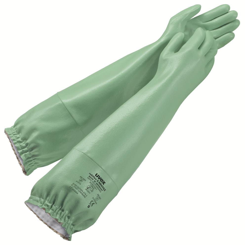 uvex rubiflex S NB60SZ chemical protection glove