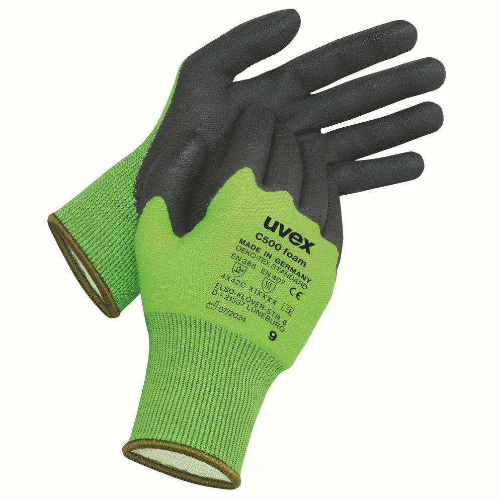 uvex C500 foam cut protection glove