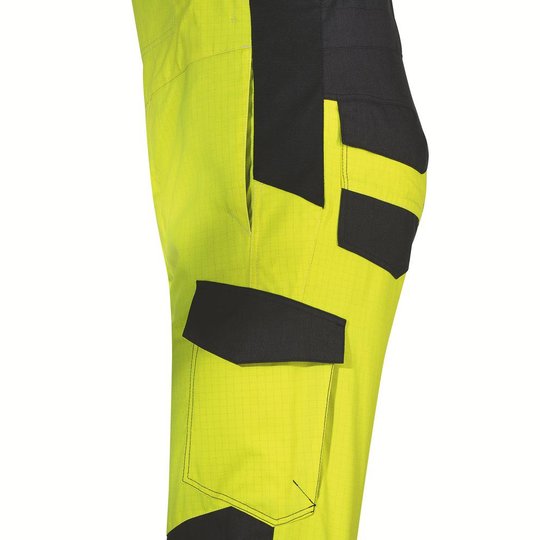 Îmbrăcăminte de protecţie şi îmbrăcăminte de lucru | Pantaloni cu pieptar uvex suXXeed multifunction high vis