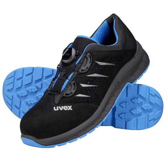 Munkavédelmi lábbeli | uvex 2 trend S1 P FO SR félcipő BOA® Fit rendszerrel