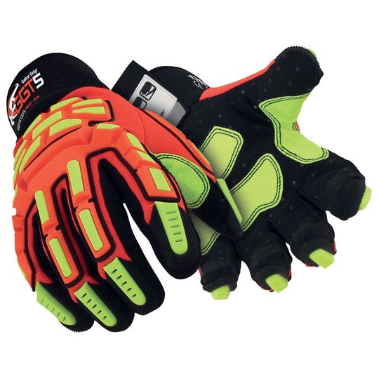 Gants de protection | Gants de protection robustes contre les coupures et les impacts HexArmor® GGT5® Mud Grip® 4021X