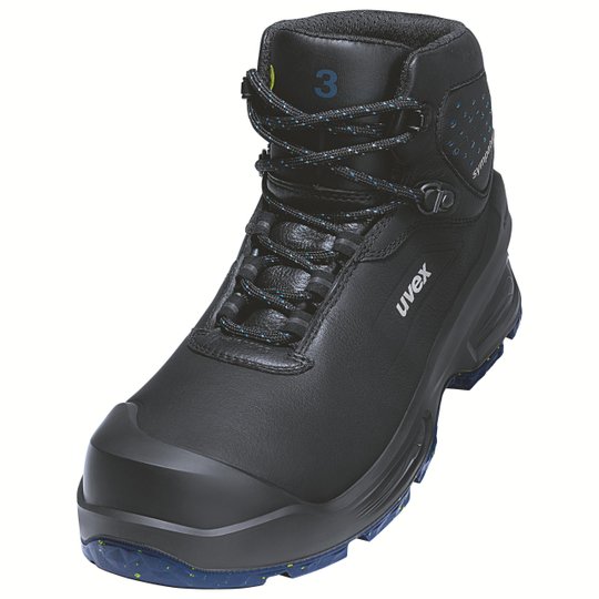 Safety footwear | uvex 3 STX MACSOLE® lace-up boot S7 FO HI HRO SC SR