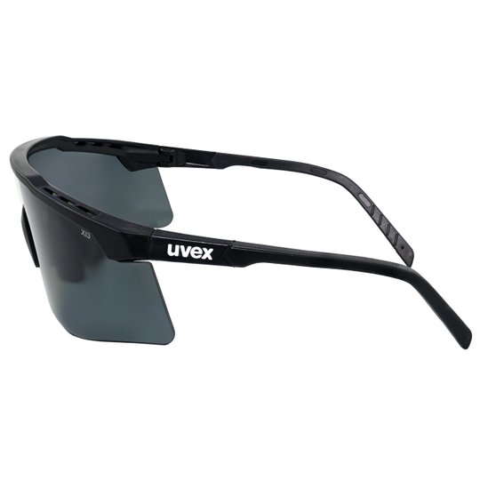 Safety Glasses | uvex apex safety glasses – Black Frame / Grey Polarised Lens