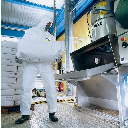 Protective clothing and workwear | uvex 5/6 comfort chemical protection suit