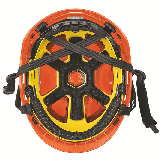 Ochranné prilby | pronamic alpine E Mips® hi-viz oranžová