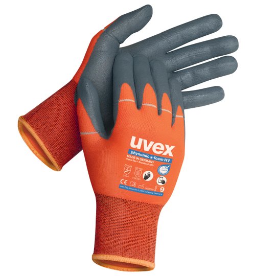 Veiligheidshandschoenen | Veiligheidshandschoen uvex phynomic x-foam HV