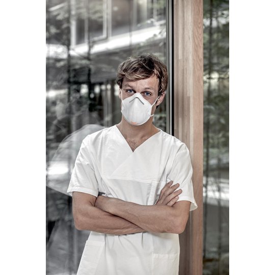 Masques de protection respiratoire | Masque coque respiratoire FFP2 uvex silv-Air c 2200