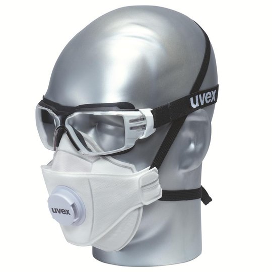 Protection respiratoire | Masque pliable respiratoire FFP3 uvex silv-Air 5310 premium