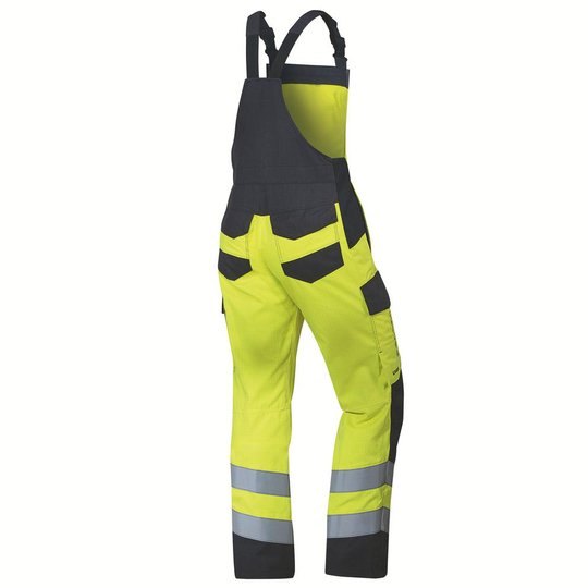 Îmbrăcăminte de protecţie şi îmbrăcăminte de lucru | Pantaloni cu pieptar uvex suXXeed multifunction high vis