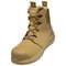 Work Boots | uvex 3 x-flow zip side work boot tan (wheat) 