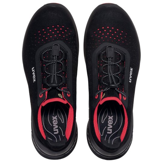 Sicherheitsschuhe | uvex 1 G2 gelochter Halbschuh S1 FO SR