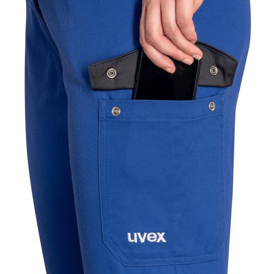 Odzież ochronna i robocza | Damskie spodnie z paskiem uvex suXXeed essentials