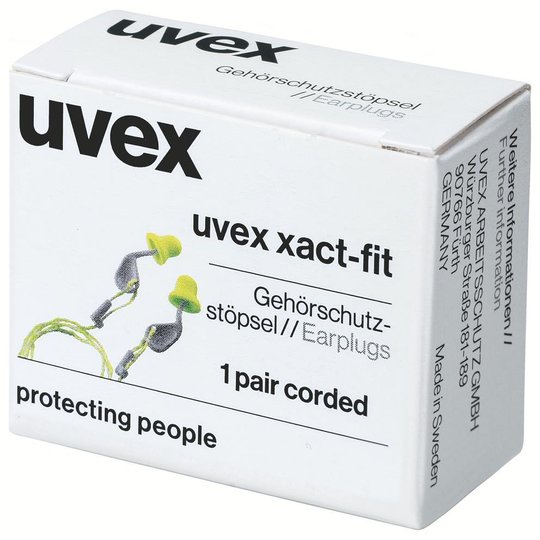 Protection auditive | Bouchons à usage unique uvex xact-fit