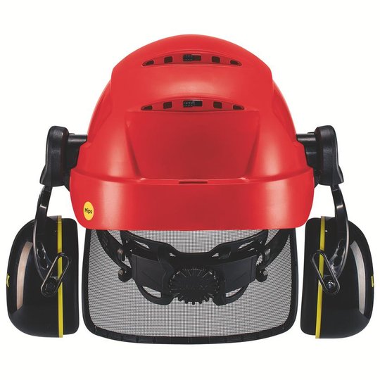 Elmetti protettivi | uvex kit forestale Mips® rosso