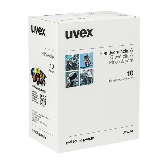 Safety gloves | uvex glove clip with carabiner hook