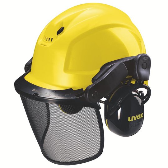 uvex kit forestale Mips® giallo