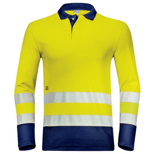 Schutzbekleidung und Workwear | Poloshirt langarm uvex suXXeed construction
